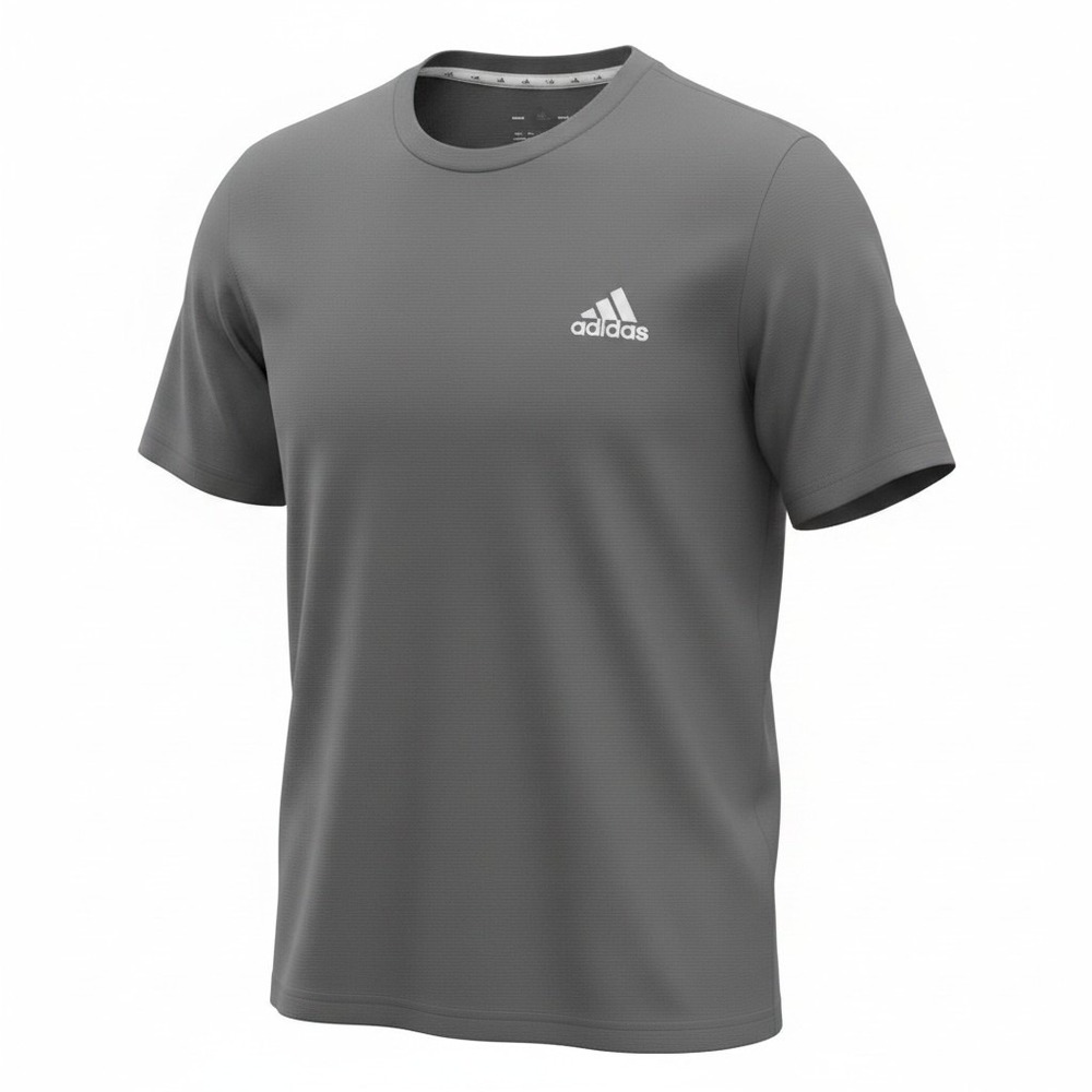 Adidas Designed 2 Move Feelready Sport T-Shirt Performance Activewear Grey XL‎